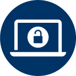 Computer With Lock Access Control Lock